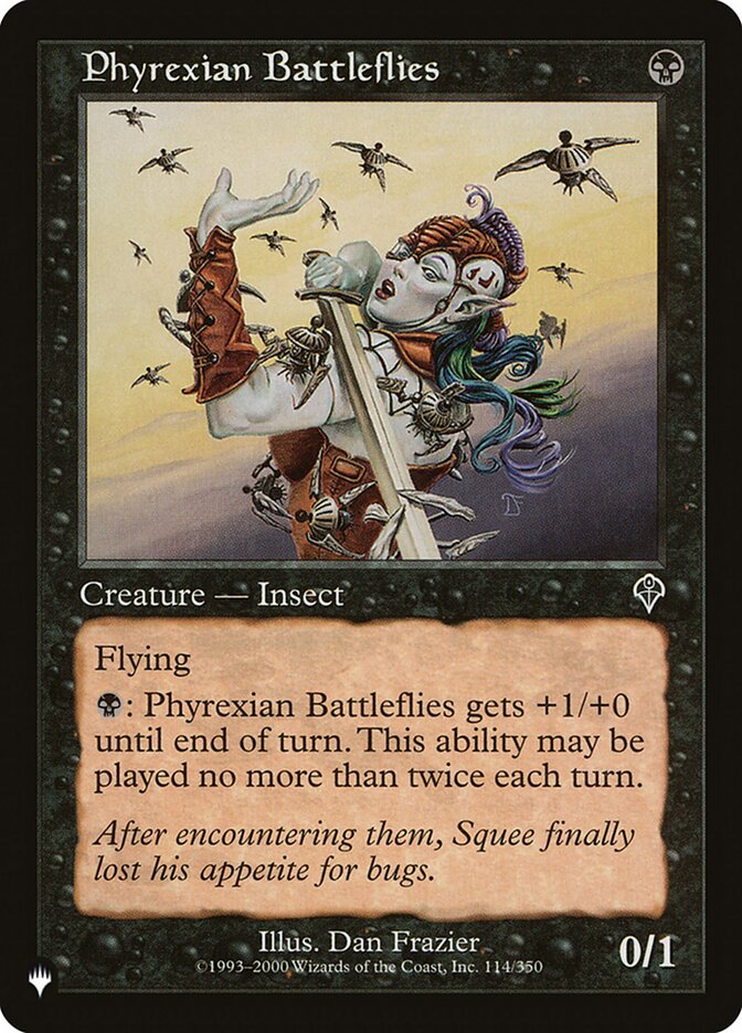 Phyrexian Battleflies, The List · inv-114