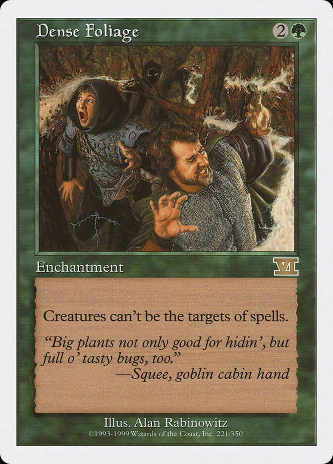 Dense Foliage, Classic Sixth Edition · 221/350