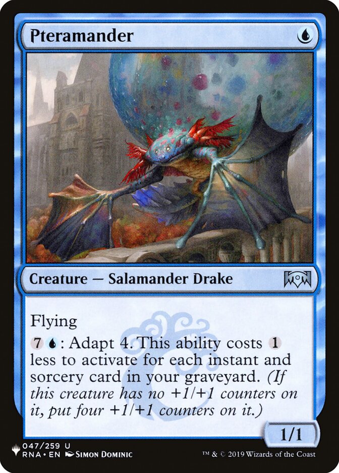 Pteramander, The List · rna-47