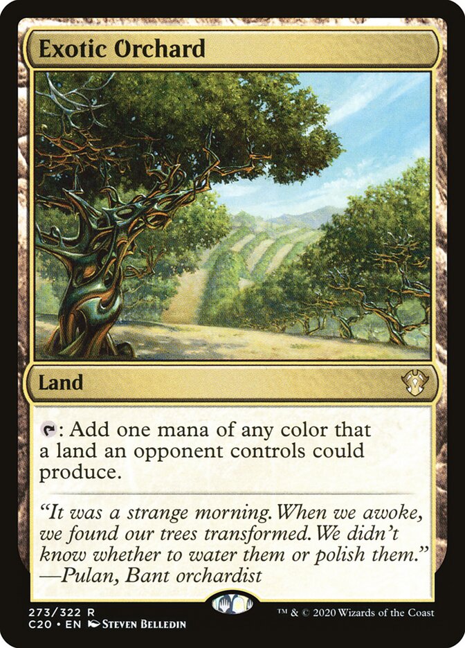 Exotic Orchard, Commander 2020 · 273/322