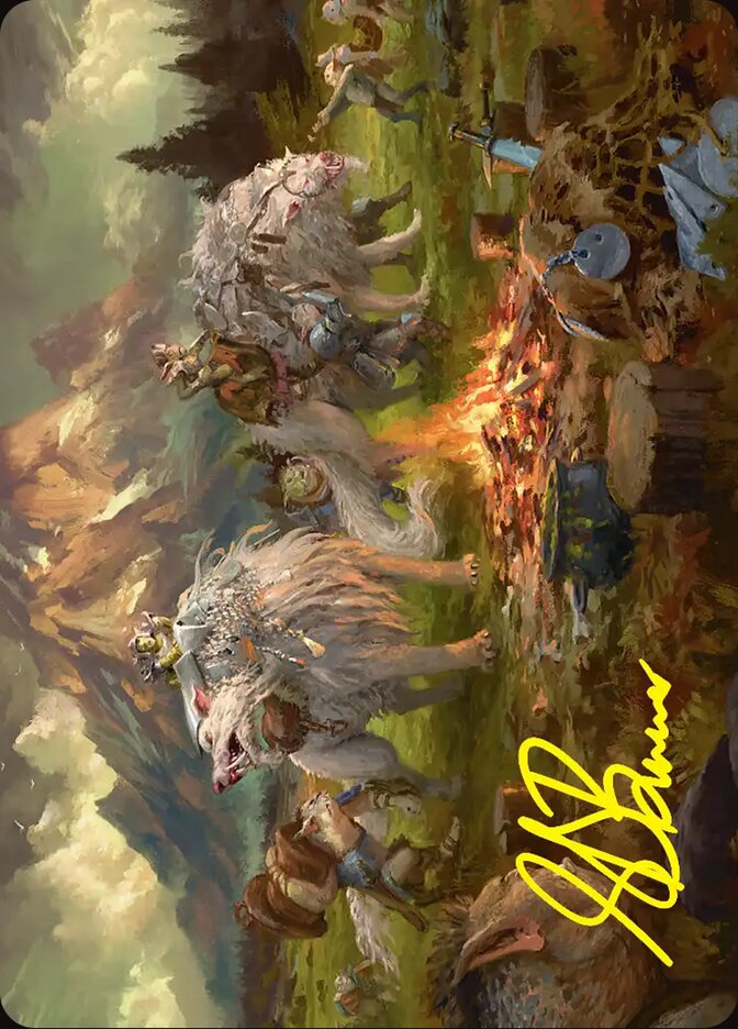 Mount Gundabad Mobilizes // Mount Gundabad Mobilizes, The Hobbit Art Series · 0054