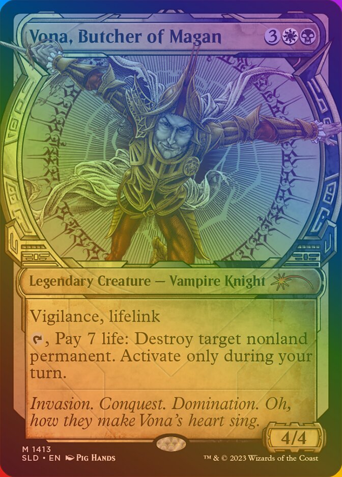Vona, Butcher of Magan, Secret Lair Drop · 1413-star
