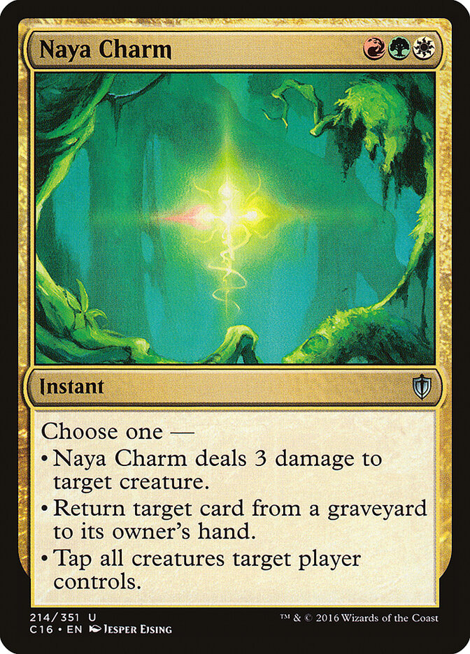 Naya Charm, Commander 2016 · 214/351