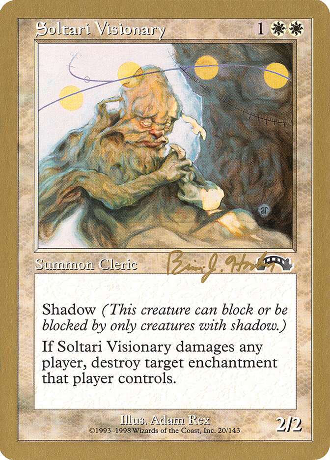 Soltari Visionary, World Championship Decks 1998 · bh20