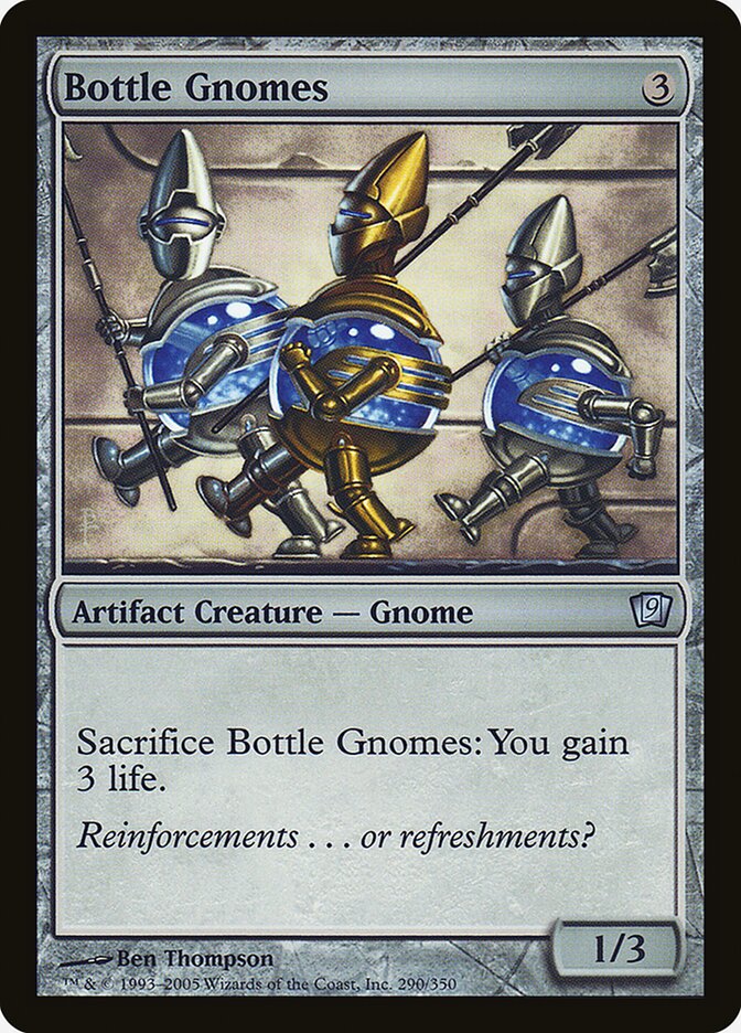 Bottle Gnomes, Ninth Edition · 290-star