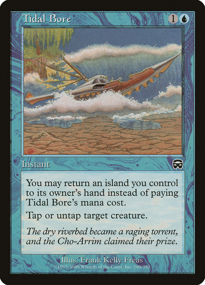 Tidal Bore, Mercadian Masques · 109/350