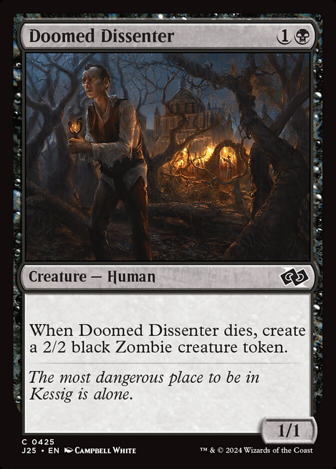 Doomed Dissenter, Foundations Jumpstart · 0425