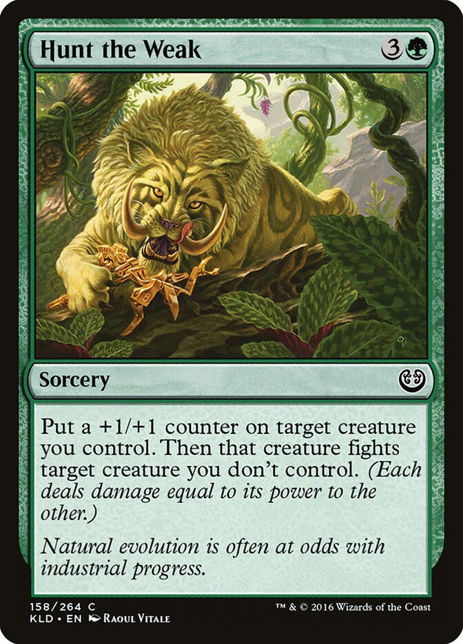 Hunt the Weak, Kaladesh · 158/264