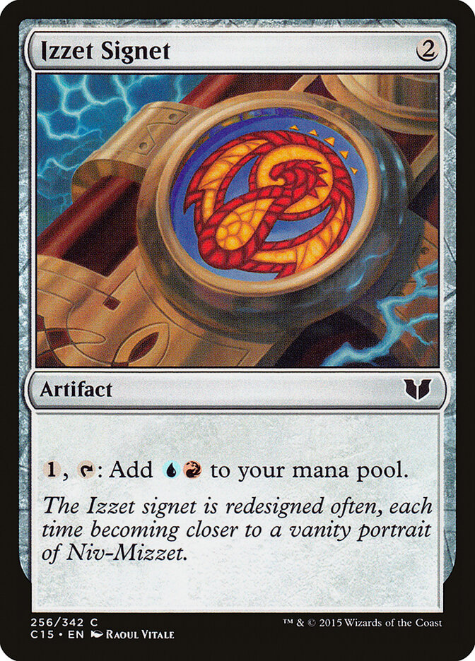 Izzet Signet, Commander 2015 · 256/342
