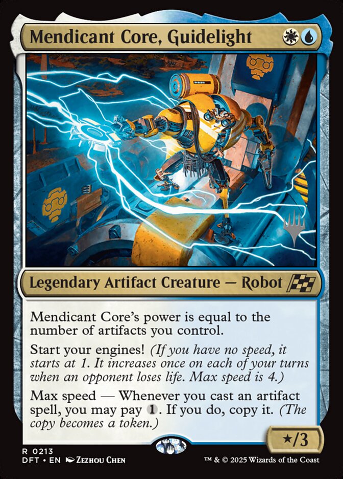 Mendicant Core, Guidelight, Aetherdrift Promos · 0213