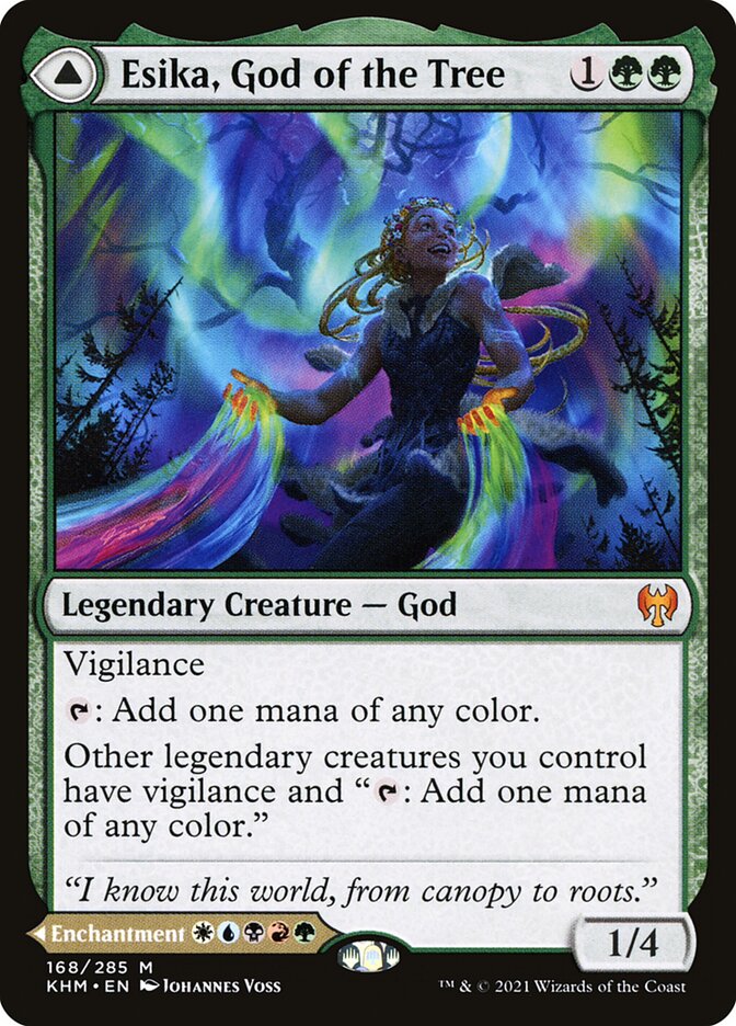 Esika, God of the Tree // The Prismatic Bridge, Kaldheim · 168/285