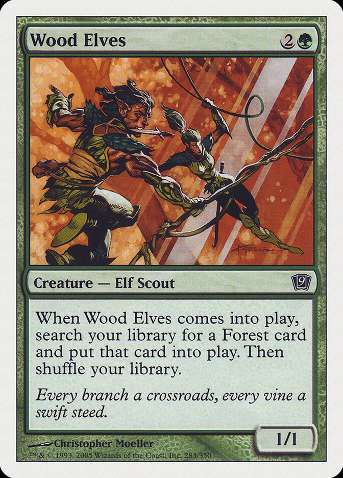 Wood Elves, Ninth Edition · 283/350