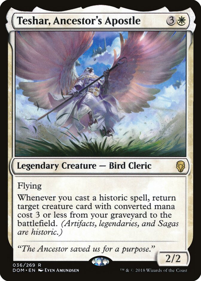 Teshar, Ancestor's Apostle, Dominaria · 036/269
