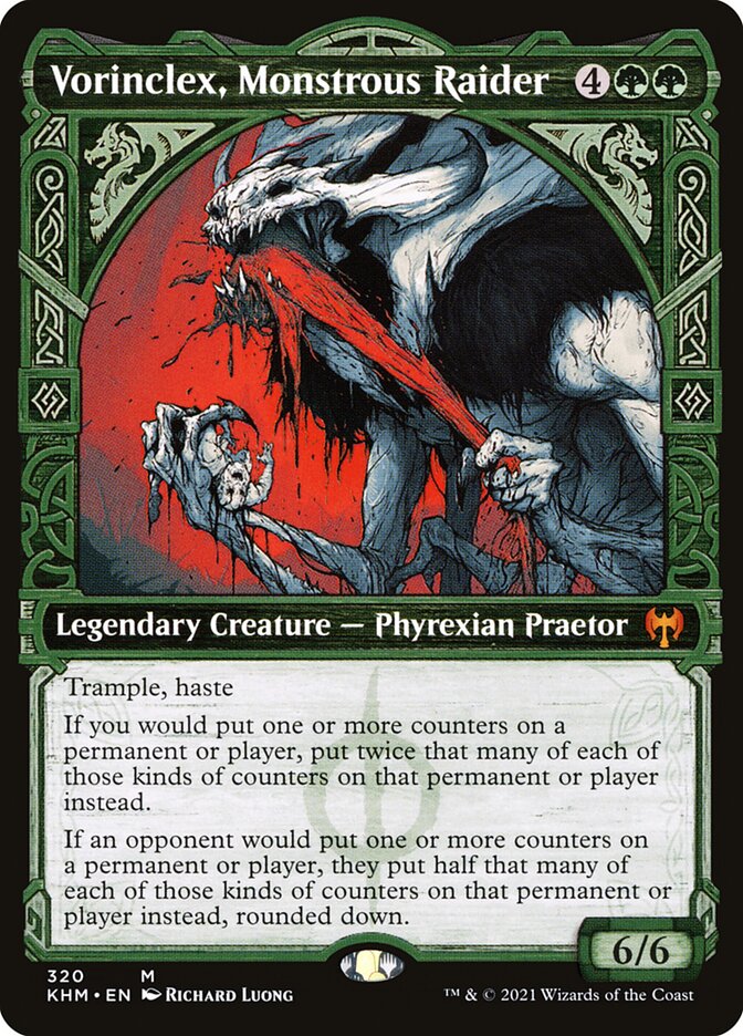Vorinclex, Monstrous Raider, Kaldheim · 320