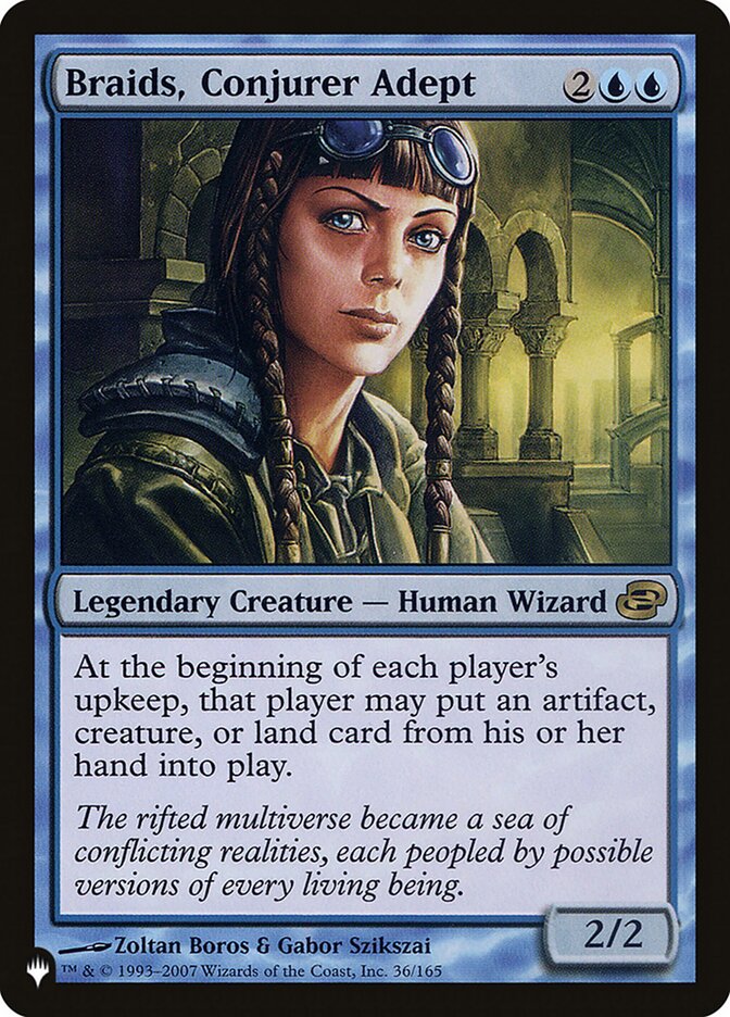 Braids, Conjurer Adept, The List · plc-36