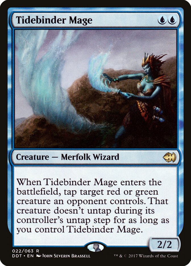 Tidebinder Mage, Duel Decks: Merfolk vs. Goblins · 022/063