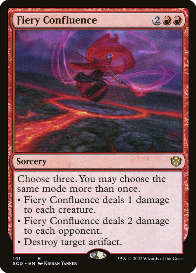 Fiery Confluence, Starter Commander Decks · 141