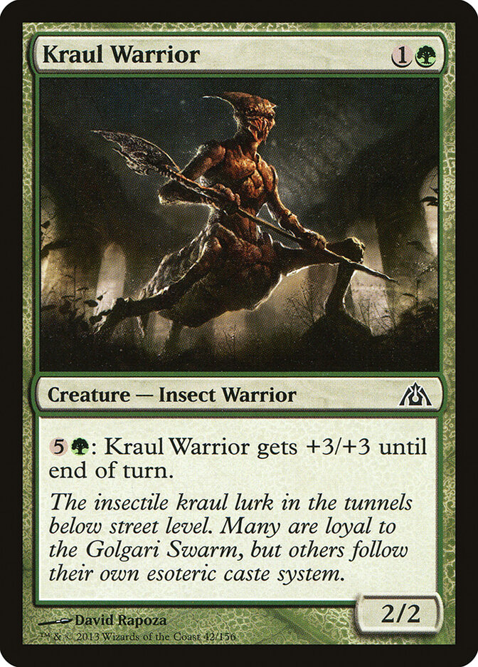 Kraul Warrior, Dragon's Maze · 42/156