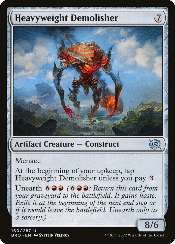 Heavyweight Demolisher, The Brothers' War · 160/287