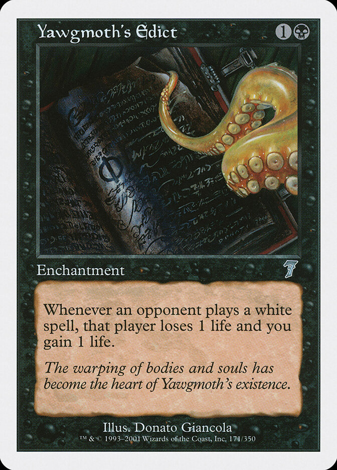 Yawgmoth's Edict, Seventh Edition · 171/350