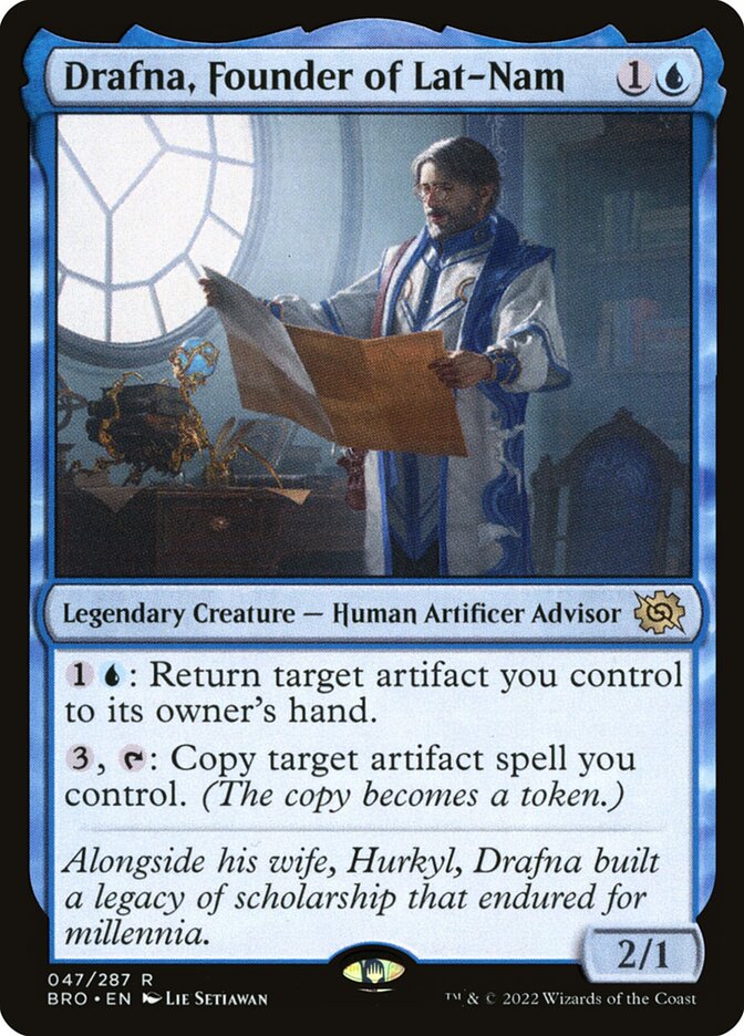 Drafna, Founder of Lat-Nam, The Brothers' War · 047/287