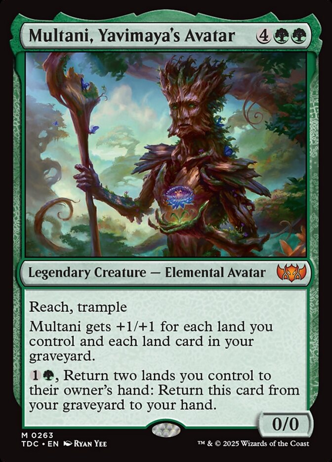 Multani, Yavimaya's Avatar, Tarkir: Dragonstorm Commander · 0263