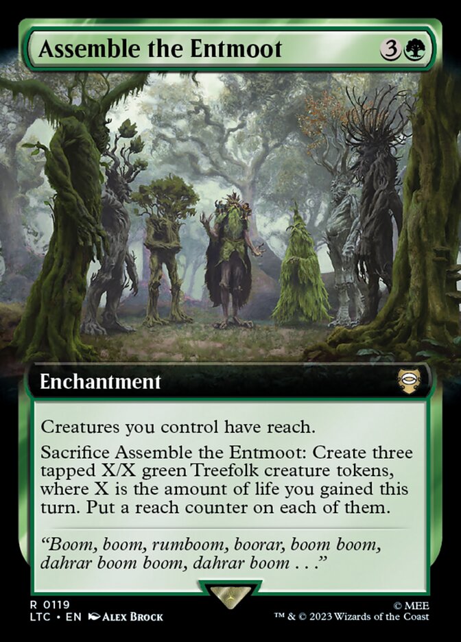 Assemble the Entmoot, Tales of Middle-earth Commander · 0119