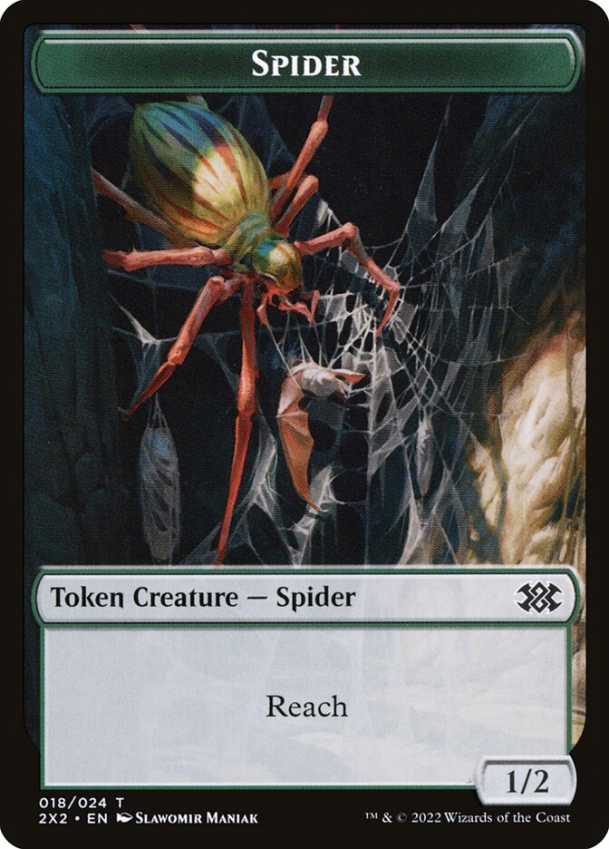 Spider, Double Masters 2022 Tokens · 018