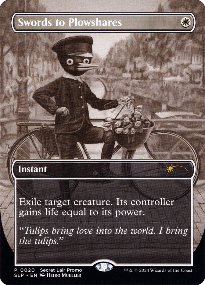 Swords to Plowshares, Secret Lair Promo · 020