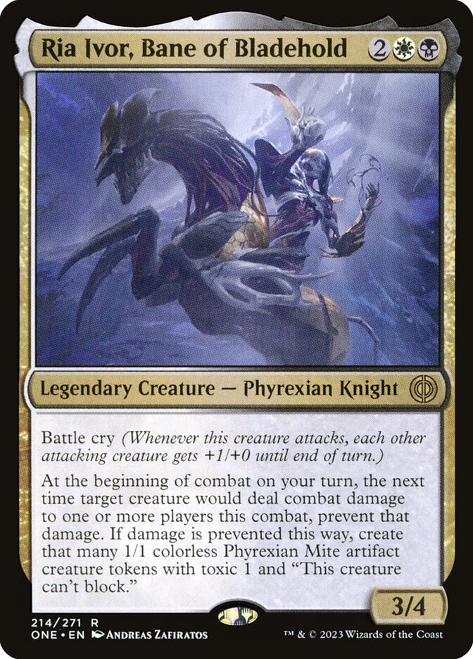 Ria Ivor, Bane of Bladehold, Phyrexia: All Will Be One · 214/271