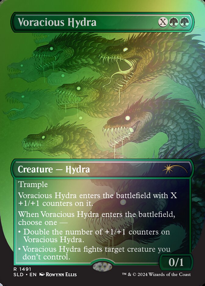Voracious Hydra, Secret Lair Drop · 1491-star