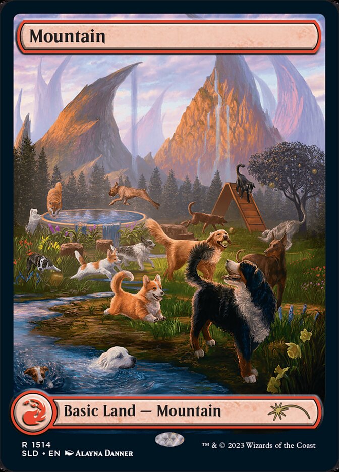Mountain, Secret Lair Drop · 1514