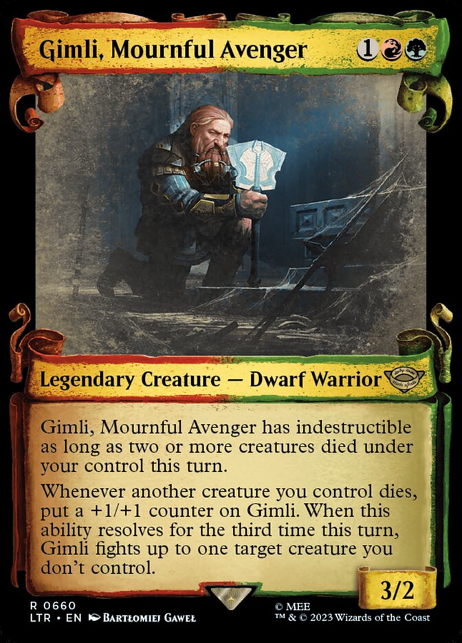 Gimli, Mournful Avenger, The Lord of the Rings: Tales of Middle-earth · 0660
