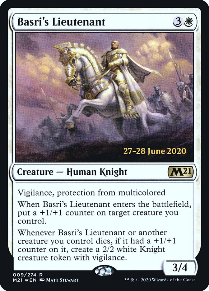 Basri's Lieutenant, Core Set 2021 Promos · 009/274