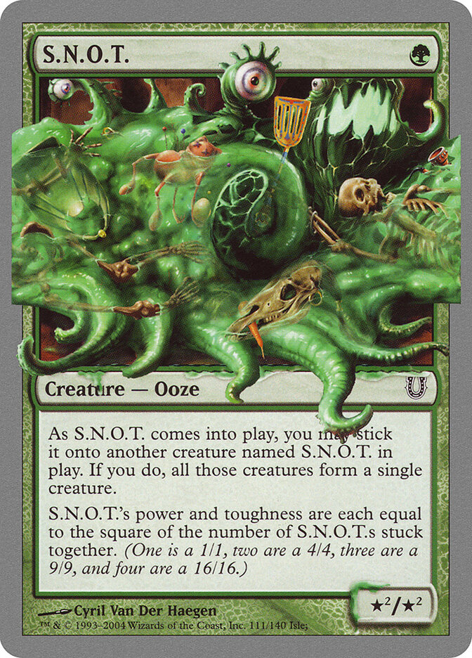 S.N.O.T., Unhinged · 111/140