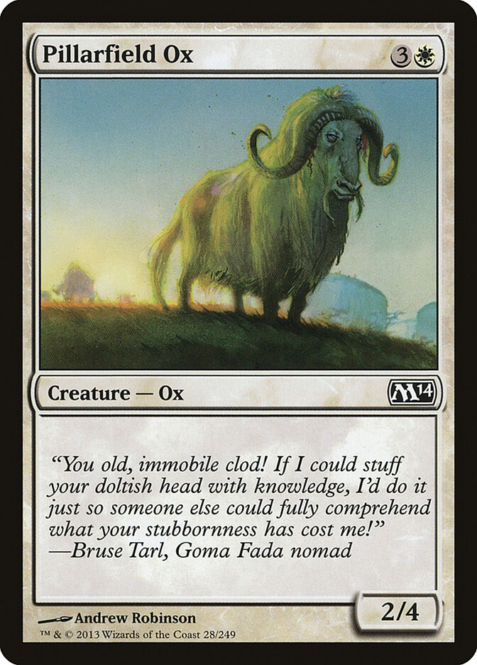 Pillarfield Ox, Magic 2014 · 28/249