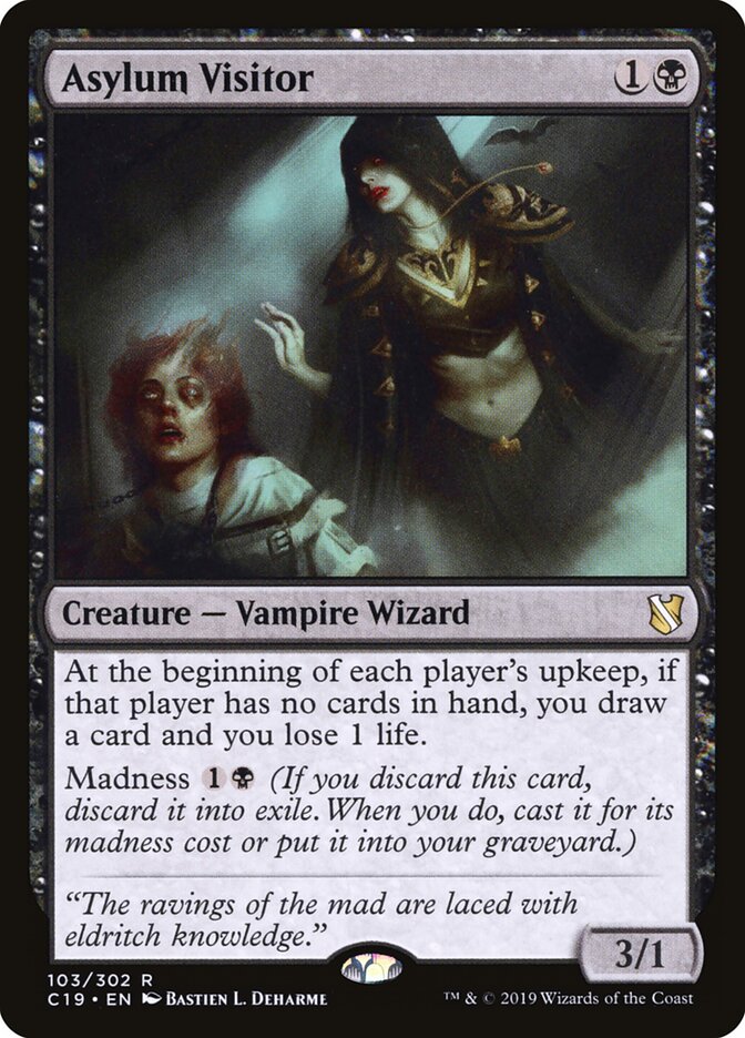 Asylum Visitor, Commander 2019 · 103/302
