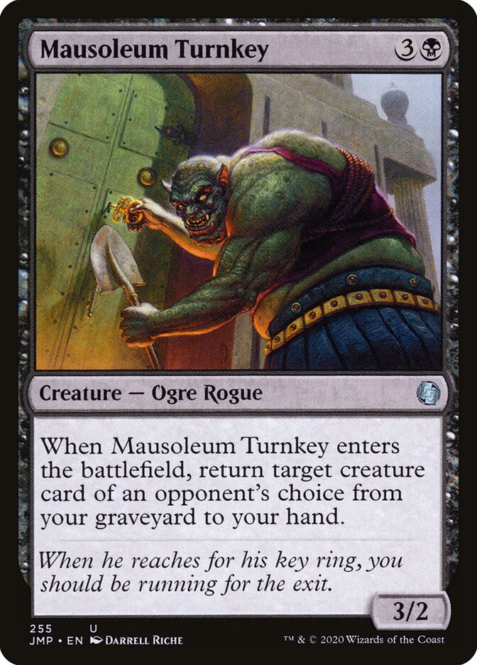 Mausoleum Turnkey, Jumpstart · 255