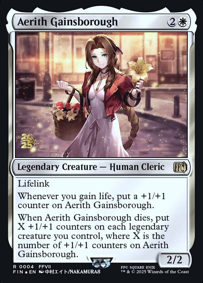 Aerith Gainsborough, Final Fantasy Promos · 0004
