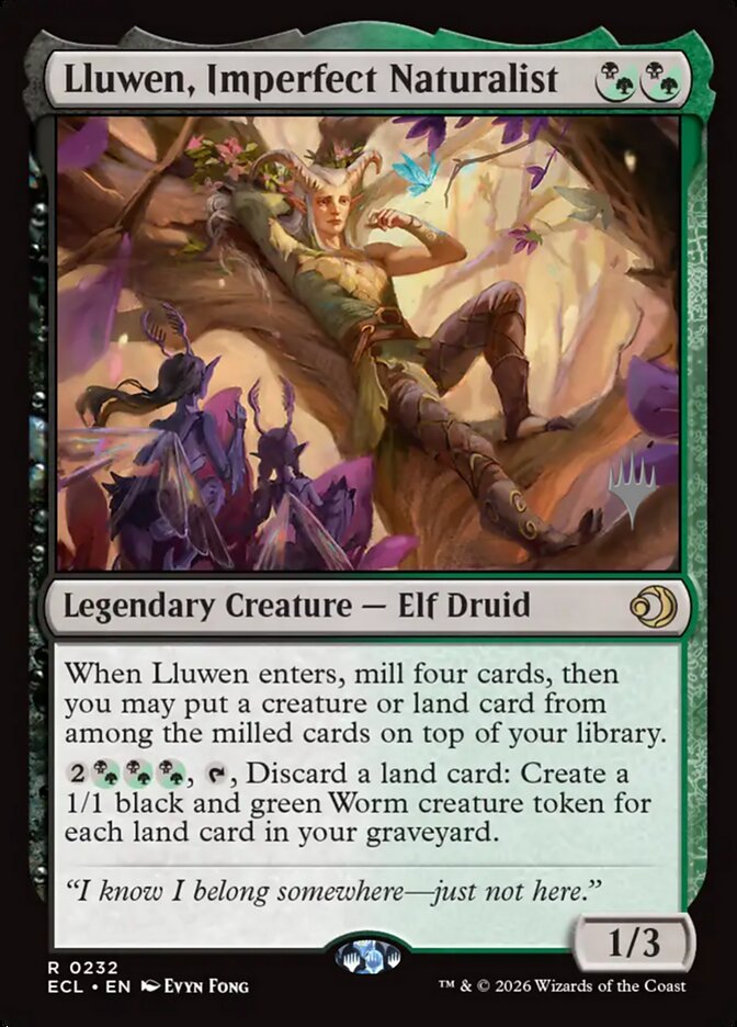 Lluwen, Imperfect Naturalist, Lorwyn Eclipsed Promos · 0232