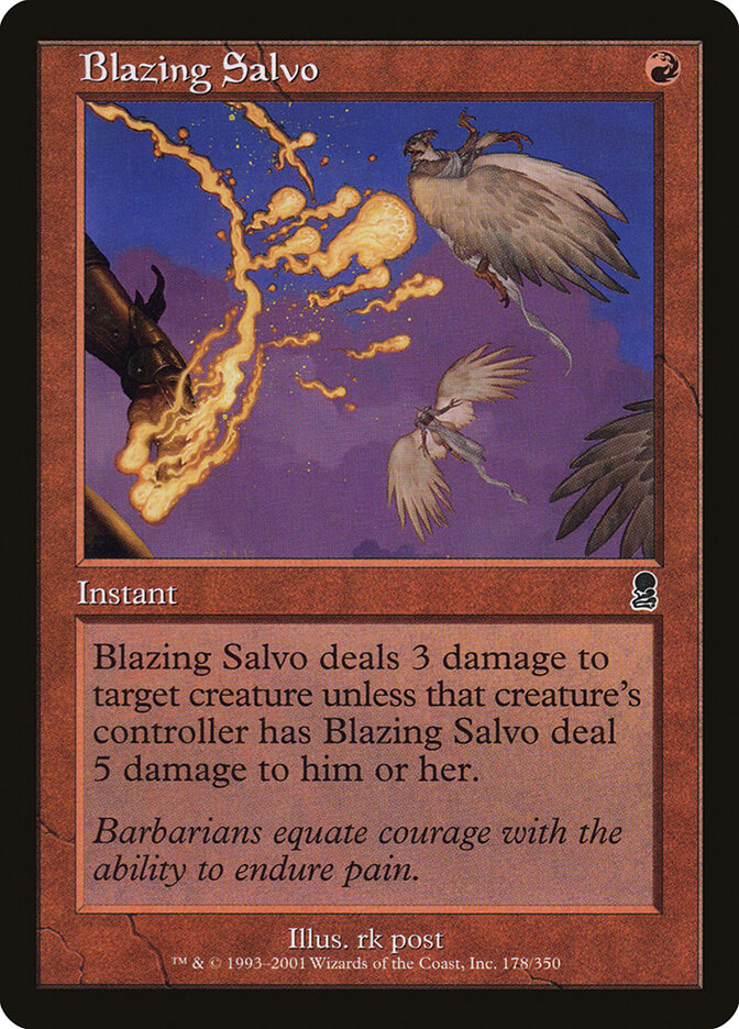 Blazing Salvo, Odyssey · 178/350