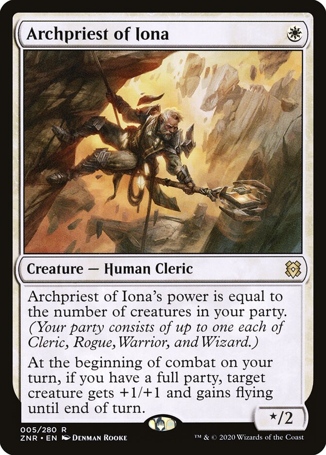 Archpriest of Iona, Zendikar Rising · 005/280