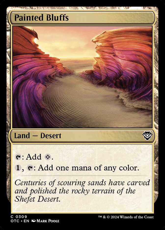 Painted Bluffs, Outlaws of Thunder Junction Commander · 0309