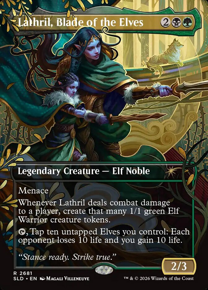 Lathril, Blade of the Elves, Secret Lair Drop · 2681