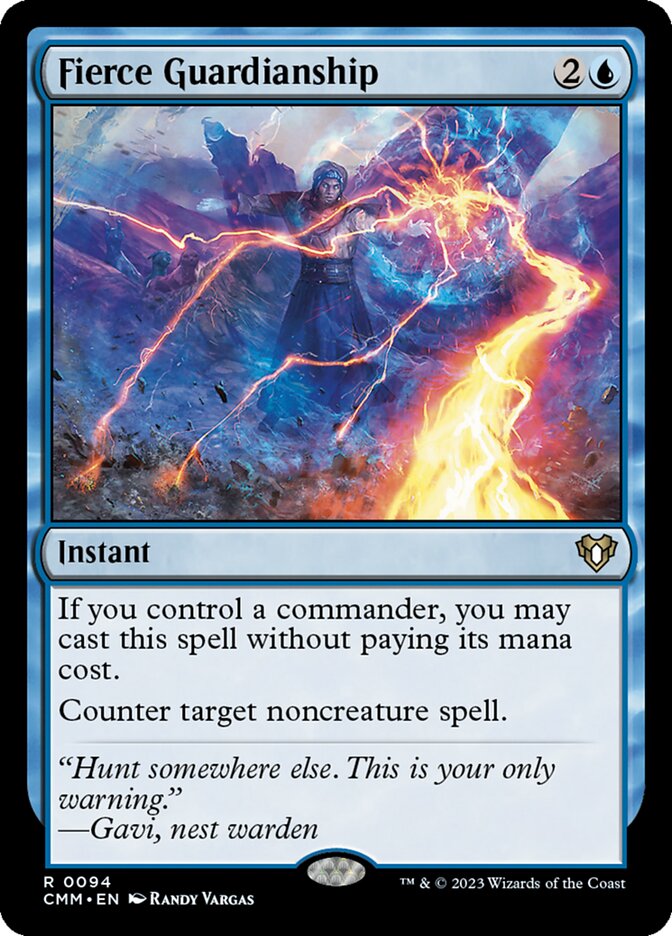 Fierce Guardianship, Commander Masters · 0094