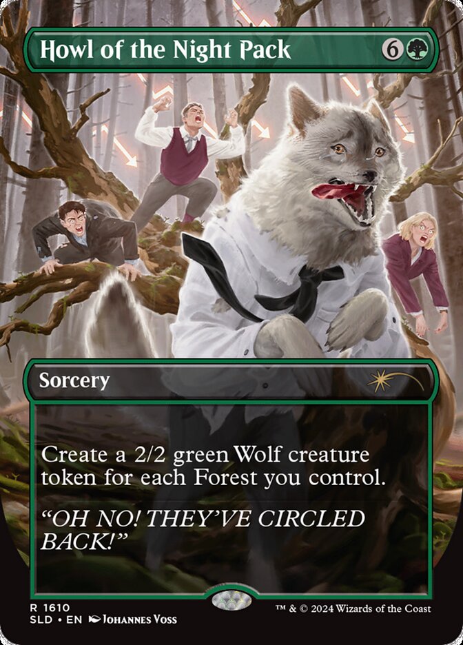 Howl of the Night Pack, Secret Lair Drop · 1610