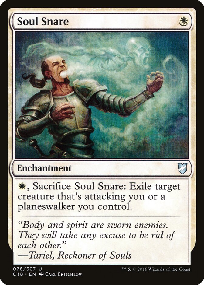 Soul Snare, Commander 2018 · 076/307