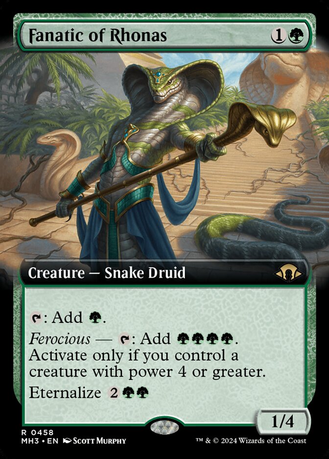 Fanatic of Rhonas, Modern Horizons 3 · 0458