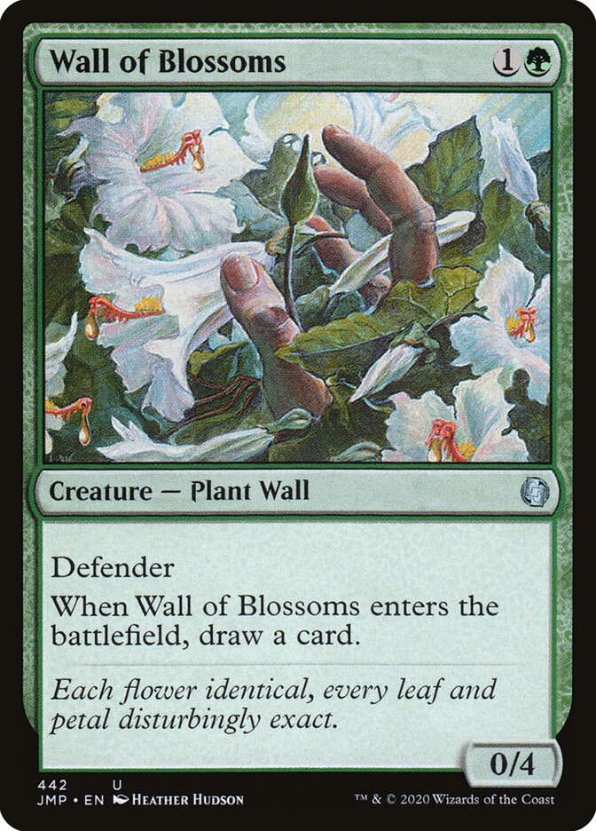 Wall of Blossoms, Jumpstart · 442