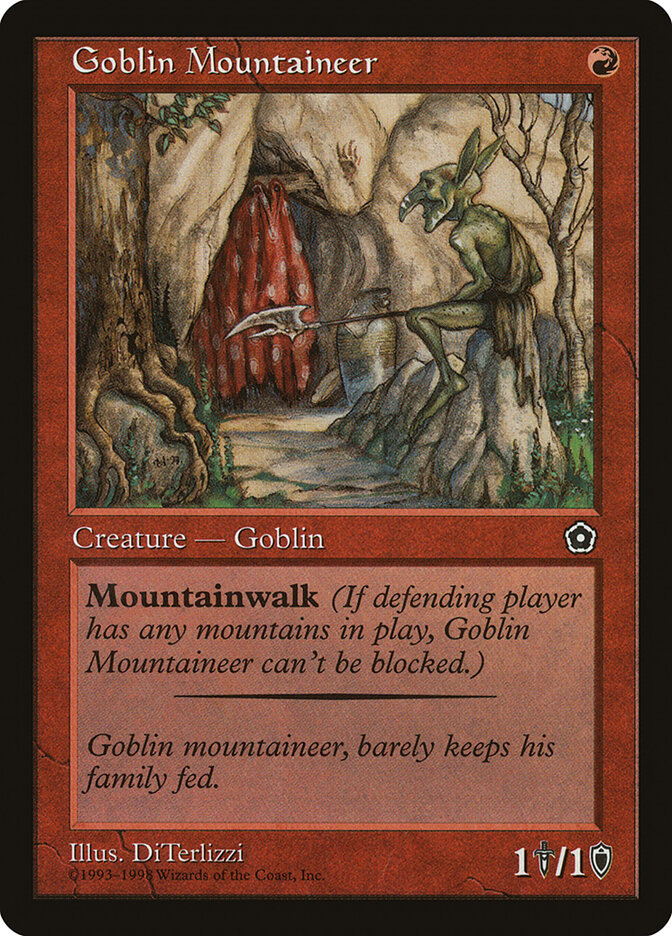 Goblin Mountaineer, Portal Second Age · 101